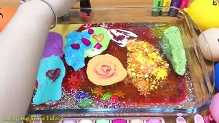 Mixing Makeup and Glitter into Store Bought Slime ! Slimesmoothie Satisfying Slime Videos