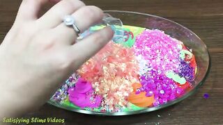 Mixing Clay and Glitter into Slime ! Satisfying Slime Videos