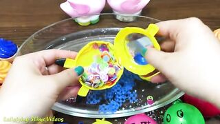 Mixing Random Things into Clear Slime ! Satisfying Slime Videos