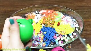 Mixing Random Things into Clear Slime ! Satisfying Slime Videos