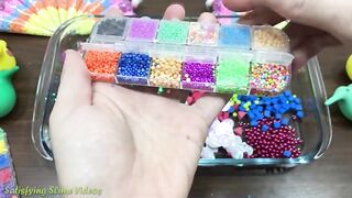 Mixing Beads and Floam into Clear Slime ! Satisfying Slime Videos
