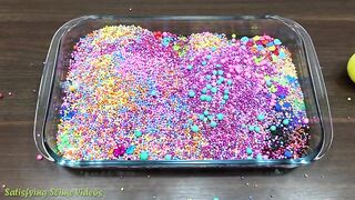 Mixing Beads and Floam into Clear Slime ! Satisfying Slime Videos