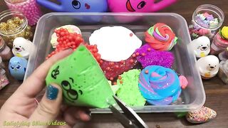 Mixing Random Things into Clear Slime #2 ! Satisfying Slime Videos