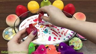 Mixing Random Things into Glossy Slime | Satisfying Slime Videos | Slime Mixing