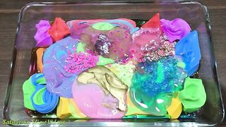 Mixing Makeup and Clay into Store Bought Slime #2 !!! SlimeSmoothie Satisfying Slime Videos
