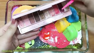 Mixing Makeup and Clay into Slime #2 !!! SlimeSmoothie Satisfying Slime Videos