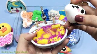 Mixing Makeup and Floam into Clear Slime !!! SlimeSmoothie Satisfying Slime Videos