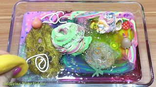 Mixing Random Things into Store Bought Slime #2 !!! SlimeSmoothie Satisfying Slime Videos