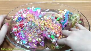 MixingRandom Things into Clear Slime #9 !!! SlimeSmoothie Relaxing Slime with Funny Balloons