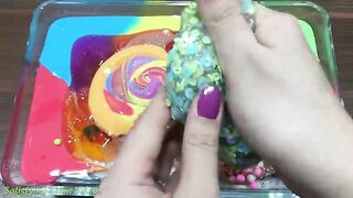 Mixing M&M Candy, Makeup into Slime !!! SlimeSmoothie Satisfying Slime Videos