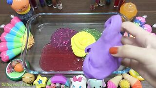 Mixing Makeup and Floam into Store Bought Slime #5 !!! SlimeSmoothie Satisfying Slime Videos