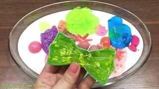 Mixing Random Things into Slime #4 !!! SlimeSmoothie Satisfying Slime Videos