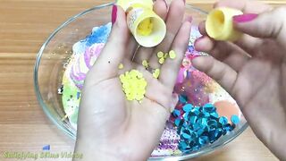 Mixing Makeup, Clay and Glitter into Slime !!! SlimeSmoothie Satisfying Slime Videos