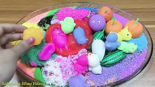 Mixing Random Things into Store Bought Slime #2 !!! Slimesmoothie Satisfying Slime Videos