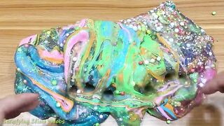 Mixing Makeup and Floam into Store Bought Slime !!! Slimesmoothie Relaxing Slime with Funny Balloons