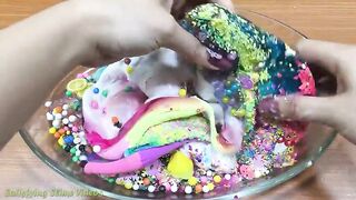 Mixing Random Things into Store Bought Slime and Handmade Slime !!! Slimesmoothie Satisfying Slime