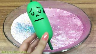 Mixing Random Things into Slime !!! Slimesmoothie Satisfying Slime Videos