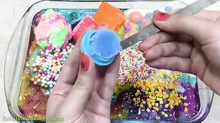 Mixing Random Thing into Store Bought Slime !!! Slimesmoothie Satisfying Slime Videos