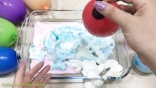 Making Slime with Funny Balloons !!! Slimesmoothie Satisfying Slime Videos