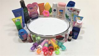 Mixing Random Things into Fluffy Slime!! Most Satisfying Slime Video!