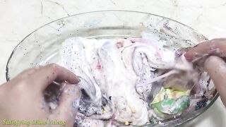 Mixing Random Things into Fluffy Slime!! Most Satisfying Slime Video!