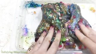 Mixing Random Things into Clear Slime | Slimesmoothie | Satisfying Slime Video !