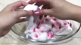 Mixing Makeup into Glossy Slime !!! Slimesmoothie Relaxing Satisfying Slime Videos