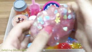 Mixing Store Bought Slime into Clear Slime | Slimesmoothie | Satisfying Slime Videos !