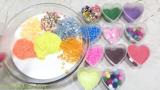 Mixing Random Things into Slime | Slimesmoothie | Satisfying Slime Video !