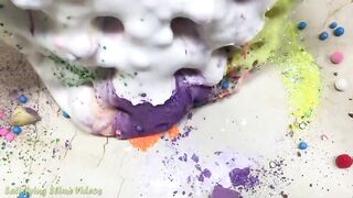 Mixing Random Things into Slime | Slimesmoothie | Satisfying Slime Video !