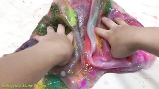 Mixing Baby Oil into Store Bought Slime | Slimesmoothie | Satisfying Slime Video !