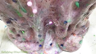 Mixing Random Things into Store Bought Slime ! Mixing Stress Balls with Store Bought Slime !