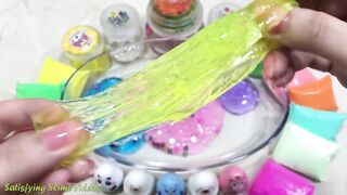 Mixing Lip Balm and Clay into Store Bought Slime | Slimesmoothie | Satisfying Slime Video