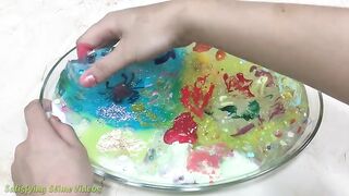 Mixing Nail Polish into Store Bought Slime | Slimesmoothie | Satisfying Slime Video