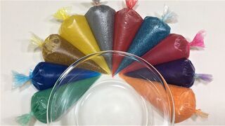 Making Slime with Pipping Bag | Satisfying Relaxing Slime Video