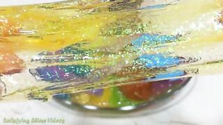 Mixing Corn Starch into Store Bought Slime | Slimesmoothie | Satisfying Slime