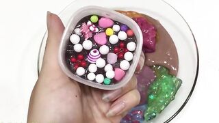 MIXING RANDOM THINGS INTO STORE BOUGHT SLIME!! SLIMESMOOTHIE! SATISFYING SLIME VIDEO PART 5 !