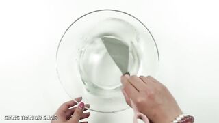 DIY GIANT CLEAR SLIME!! Making A Giant Clear Slime! Satisfying Slime Video
