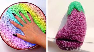 Relaxing Slime Compilation ASMR | Oddly Satisfying Video #95