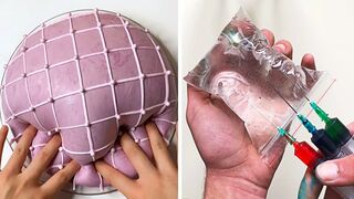 Relaxing Slime Compilation ASMR | Oddly Satisfying Video #44