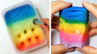 Relaxing Slime Compilation ASMR | Oddly Satisfying Video #42
