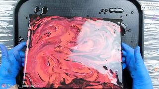 Most Satisfying Art Technique | Acrylic Pour Painting by: Tina