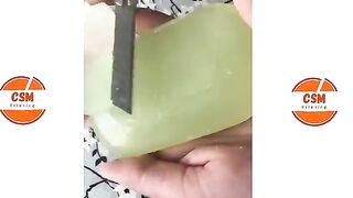 Relaxing ASMR Soap Carving | Satisfying Soap Cutting Videos #93