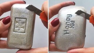 Relaxing ASMR Soap Carving | Satisfying Soap Cutting Videos #51