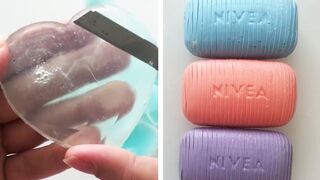Relaxing ASMR Soap Carving | Satisfying Soap Cutting Videos #11