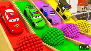 Educational Video Learn colors with car toys