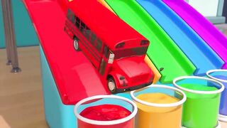 Educational Video Learn colors with car toys