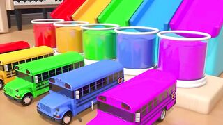 Educational Video Learn colors with car toys