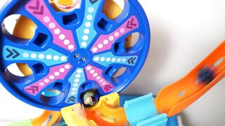 Roller Coaster Marble Run Race ASMR # Ferris Wheel - Creative Healing Sound Machine DIY Build