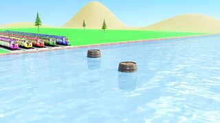 Thomas the Train and Rails 3D Railroad Crossing Animation